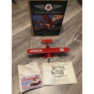 Ertl Wings of Texaco 1931 Stearman Biplane Diecast Bank 3rd in Series 1995